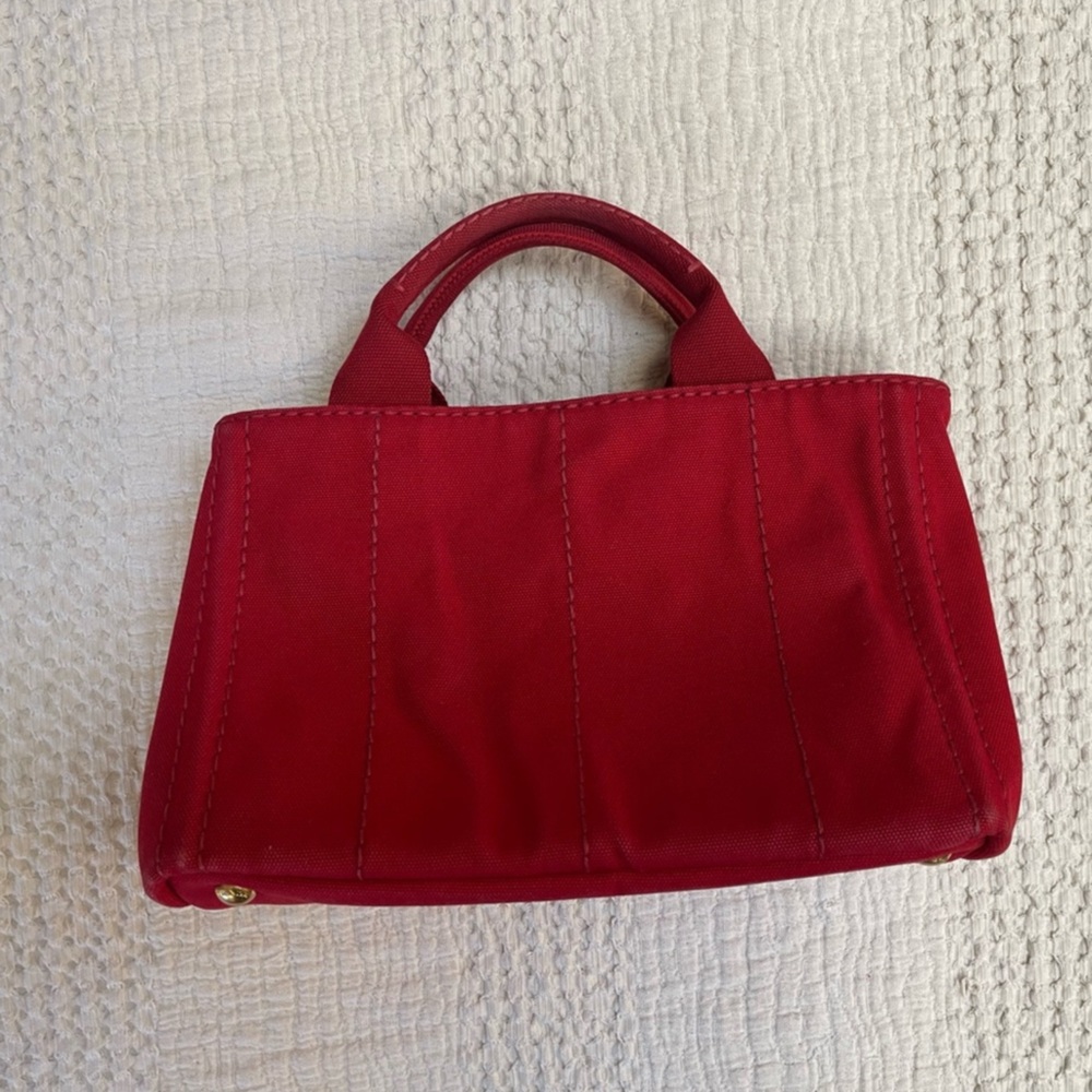 Prada Canapa tote. - Picture 2 of 12